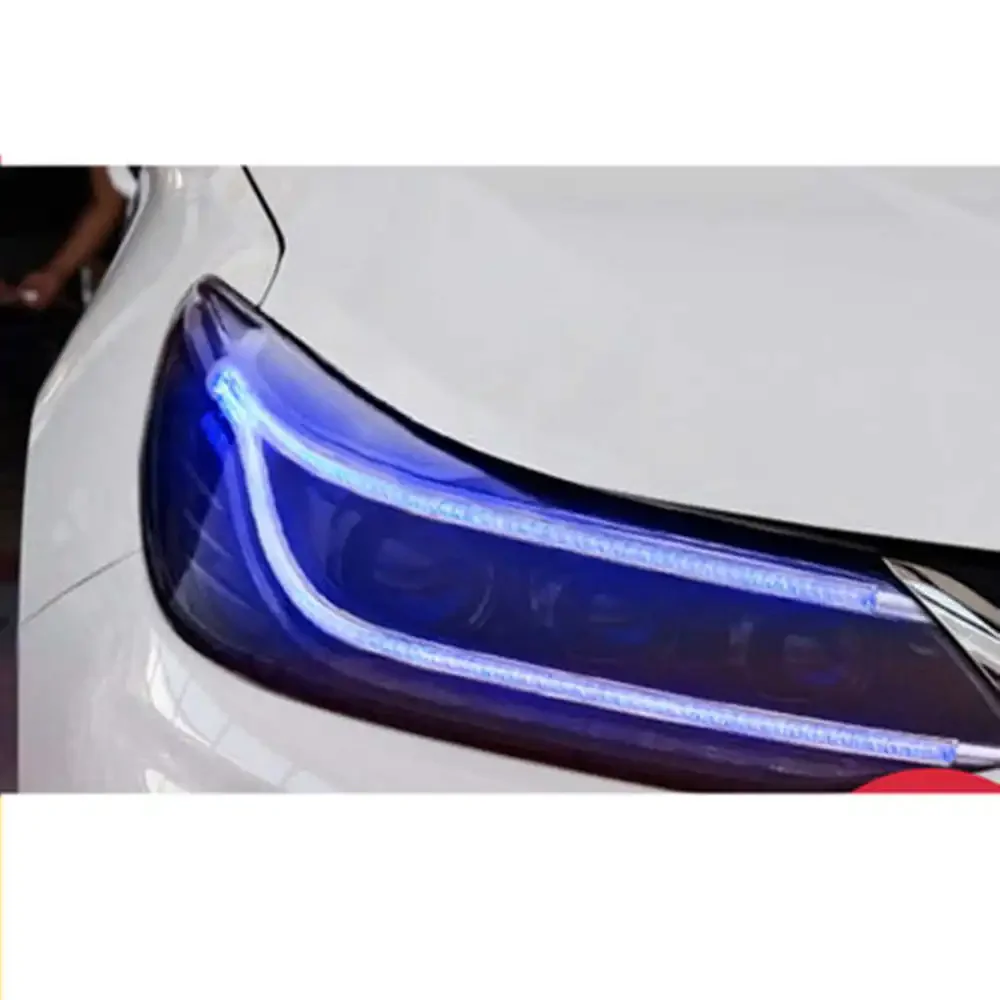 Car LED Headlight Assembly for Chevrolet cruze 2017-18 DRL Daytime Running Light angle eye автомобильные товары