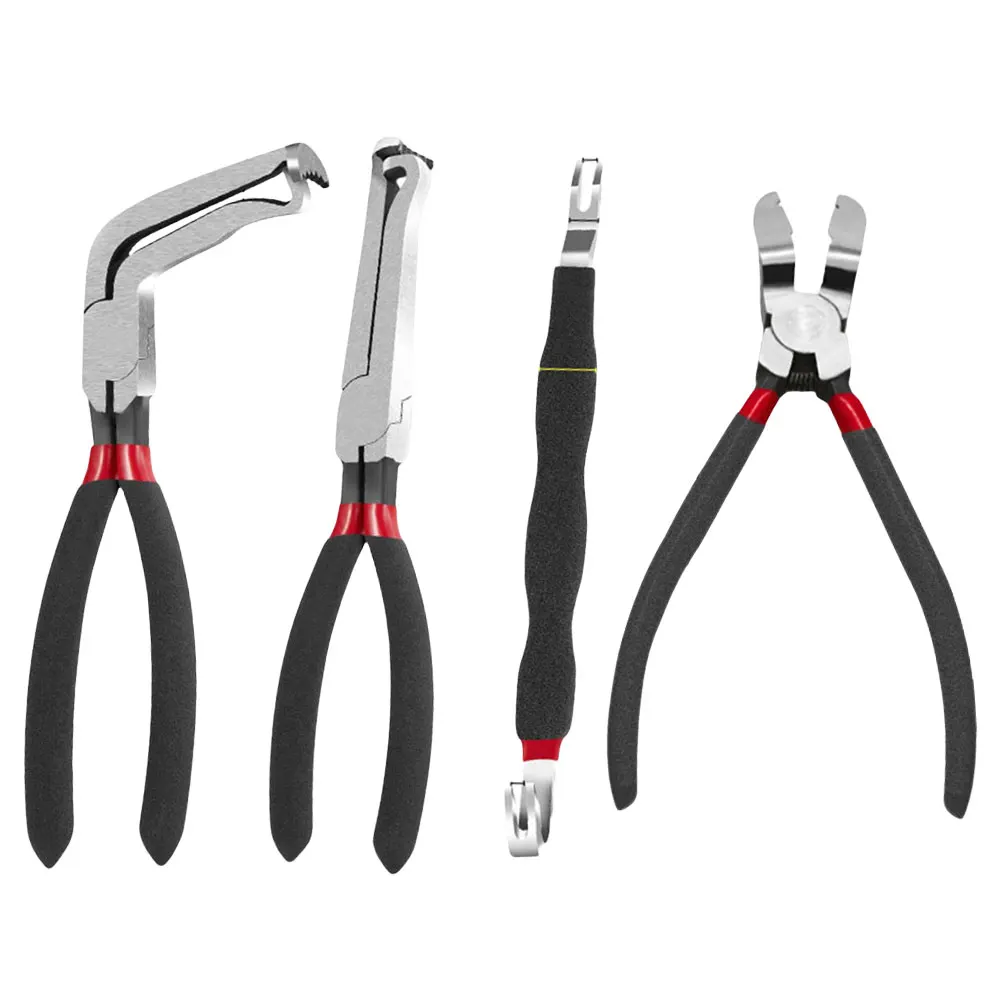 

4Pcs Automotive Electrical Connector Pliers Oil Pipe Separate Plier Electrical Pliers For Car Motorcycle Automotive Repair Tools