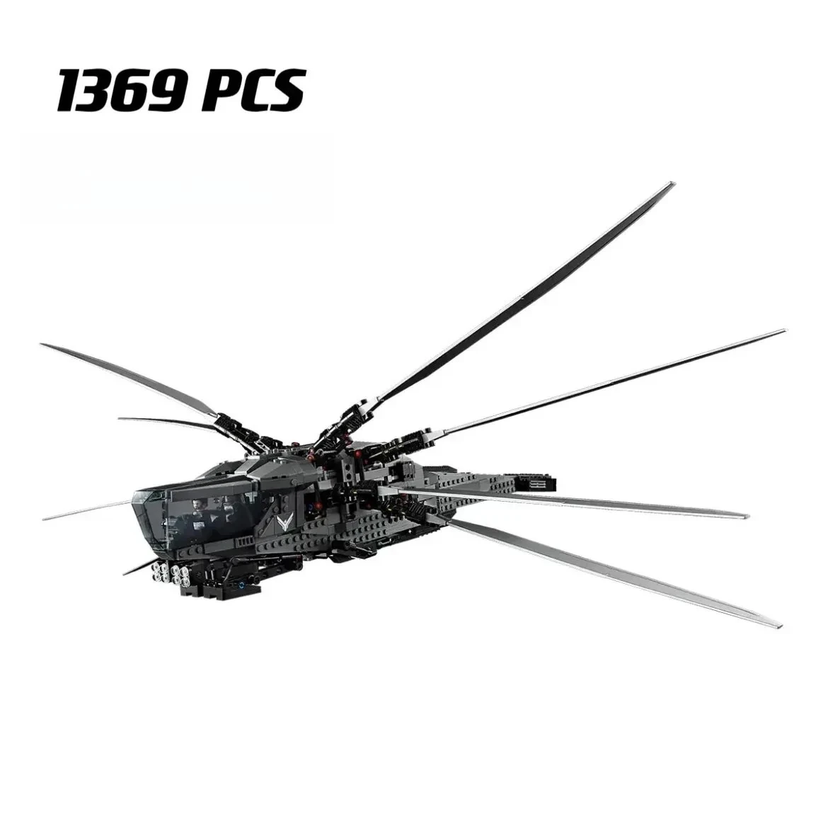 

Interstellar Movie Droids Series Building Blocks Creative Desert Ornithopter Mini Collector Model Assembly DIY Toys For Kids