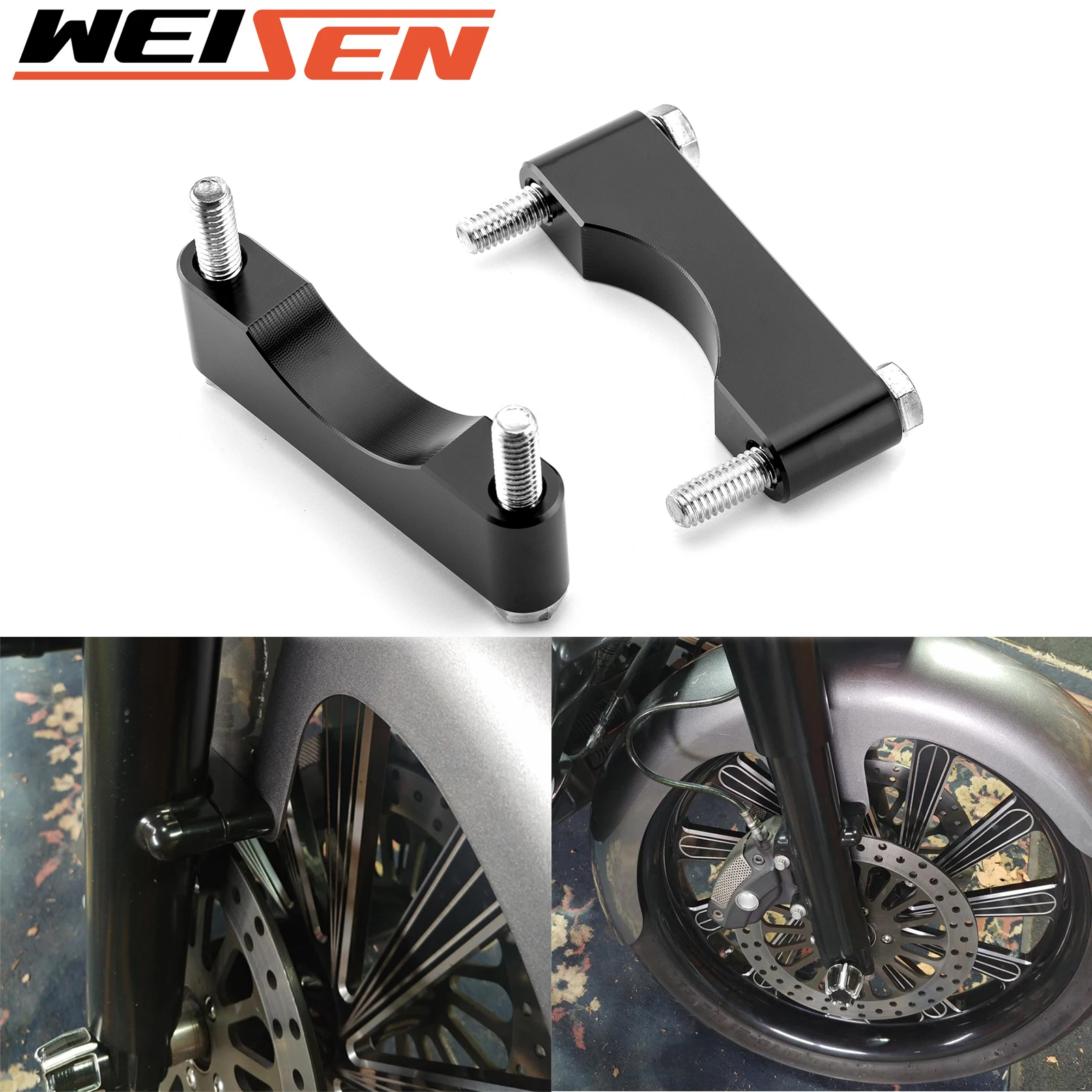 دراجة نارية 21 ''23" 26 "الجبهة التفاف الحاجز فاصل محول جبل عدة ل 1997-2013 هارلي بجولة إلكترا الإنزلاق FLHT الطريق الإنزلاق