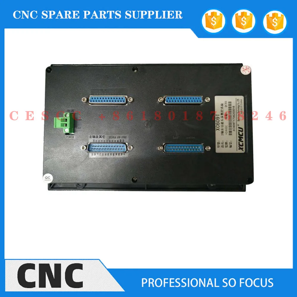 Offline CNC controller 2-axis lathe motion control system XC609T stepper servo motor G code outer circle, end face, groove, arc,