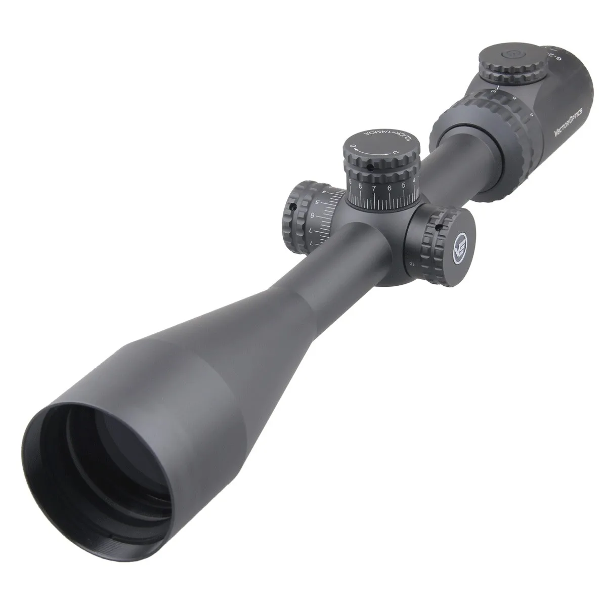 Vector Optics Hugo 6-24x50GT SFP Hunting Riflescope Fully Multi Coated Competition with Fully-multi coat 11 levels red+ 1 level