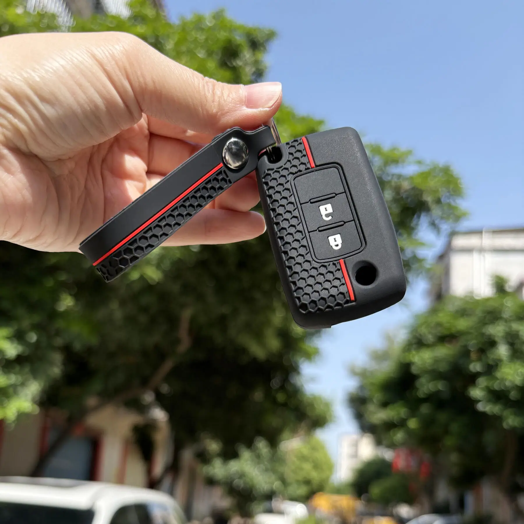 Silicone Keychain K…