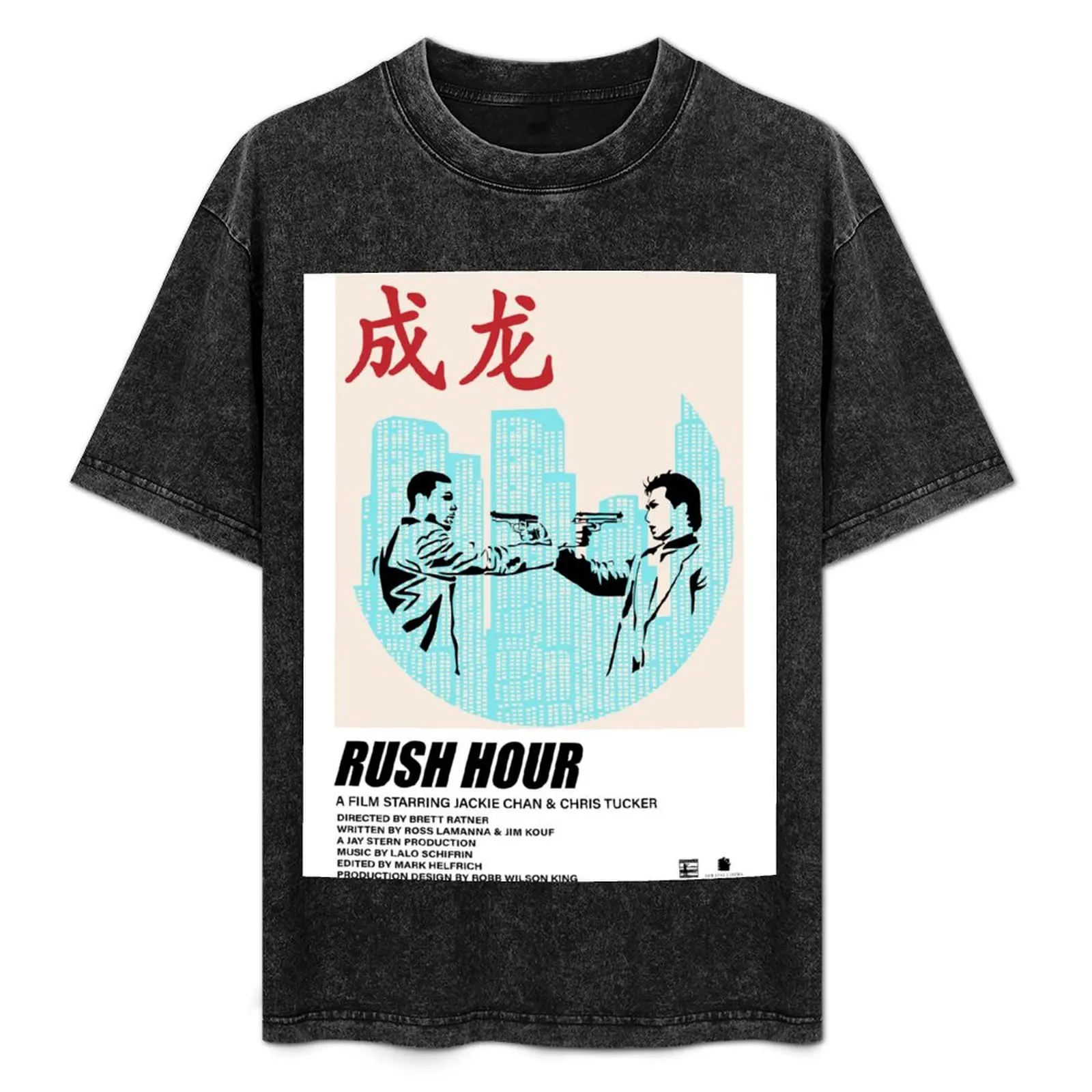 

Rush Hour Minimalist Poster T-Shirt shirts graphic tees sublime mens t shirt graphic