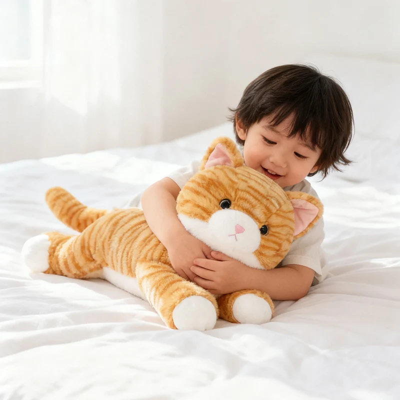 

25-45 см милый кот плюшевая игрушка реалистичные мягкие игрушки кошка пушистая мягкая кукла детские игрушки подарок на день рождения