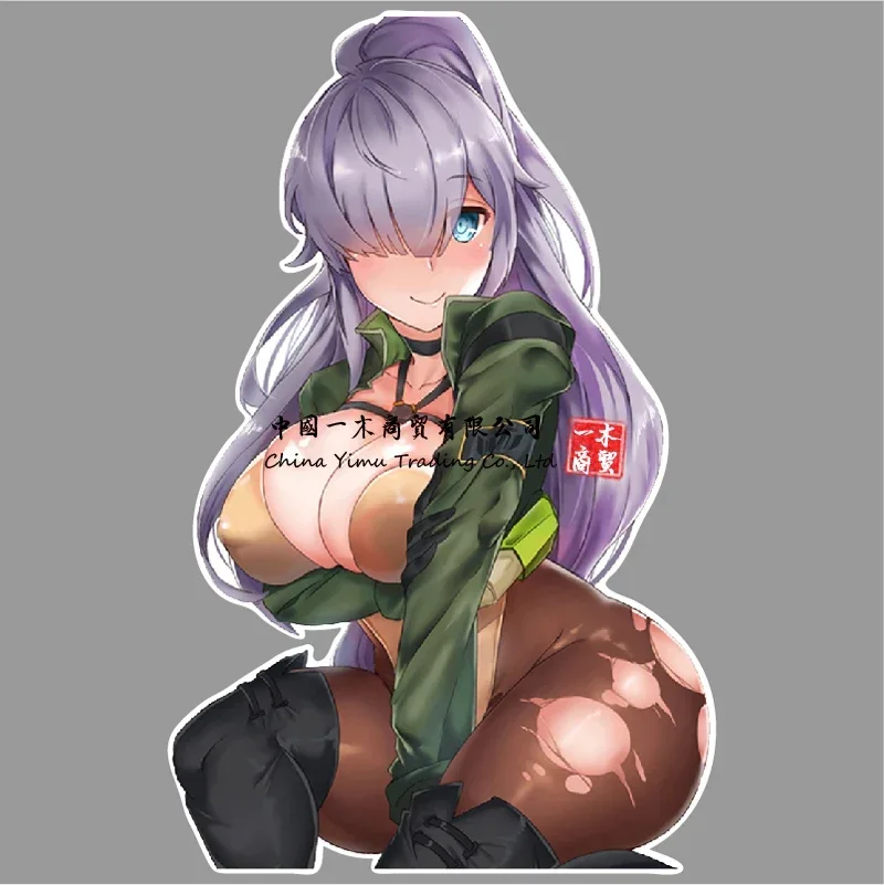 Japanese Anime High School DxD Xenovia Quarta Car Styling Suitable for refrigerator wall skateboard mobile phone paste