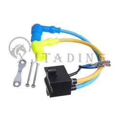 For PK80 LD80 LD90 100cc 80cc 66cc Gas Motorized Bicycle Motorcycle 2 Holes Spark Plug Ignition CDI