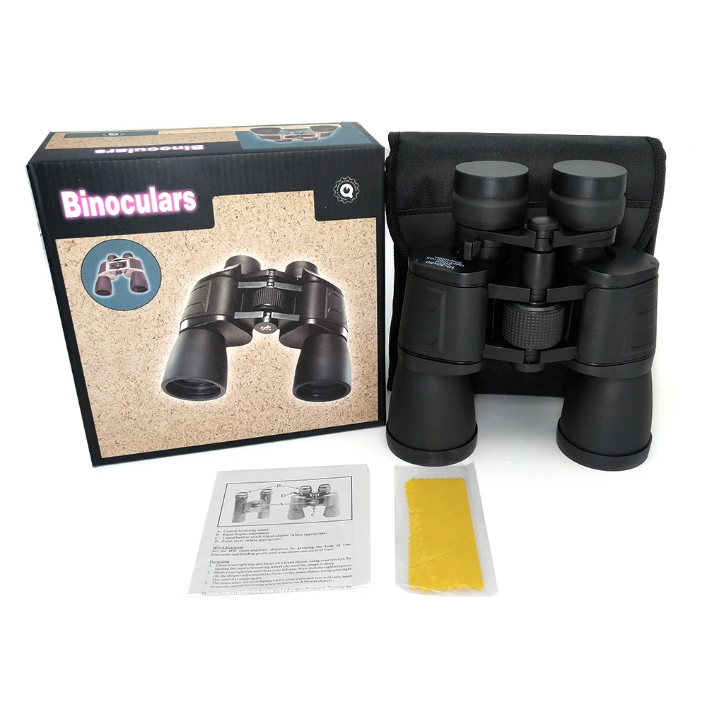 New Development Long Range 10-30x50 Zoom Stabilized Binoculars Powerful for Bird Watching