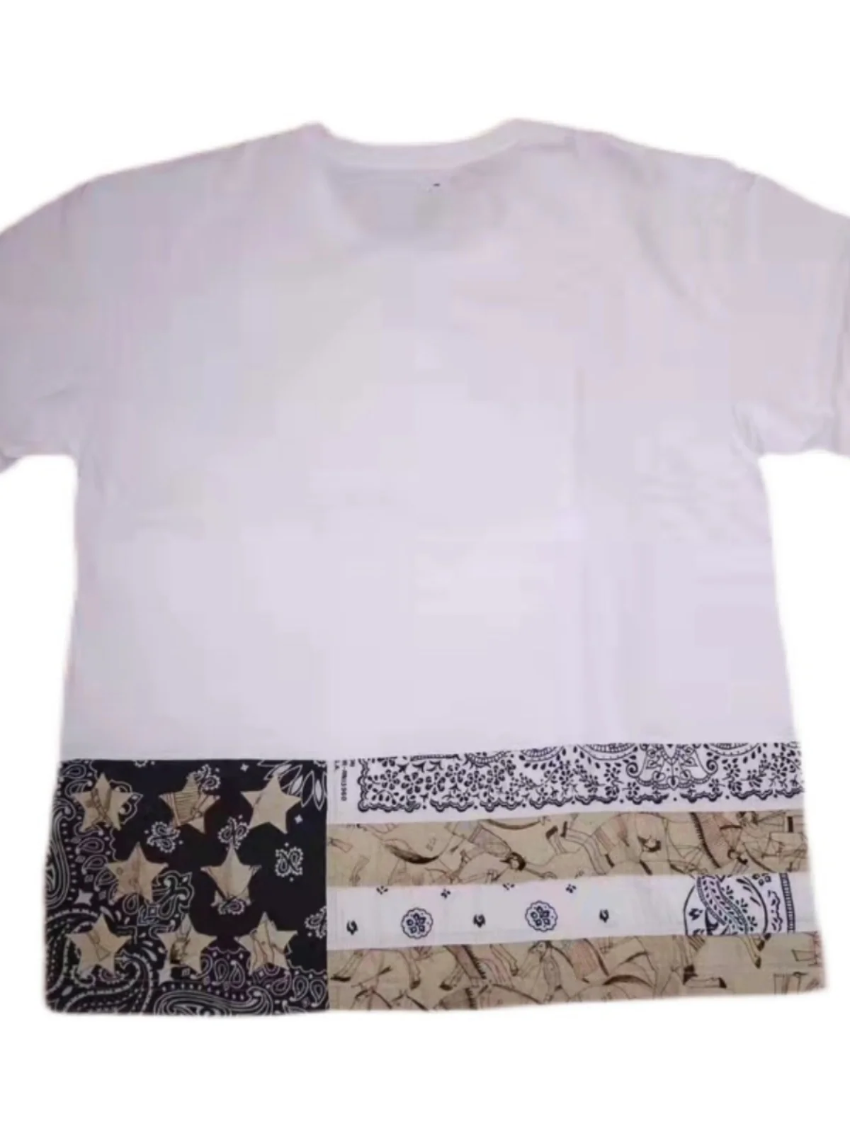 

ICT STARS JUMBOTEE Summer Flag Star Short Sleeve Cotton T-Shirt
