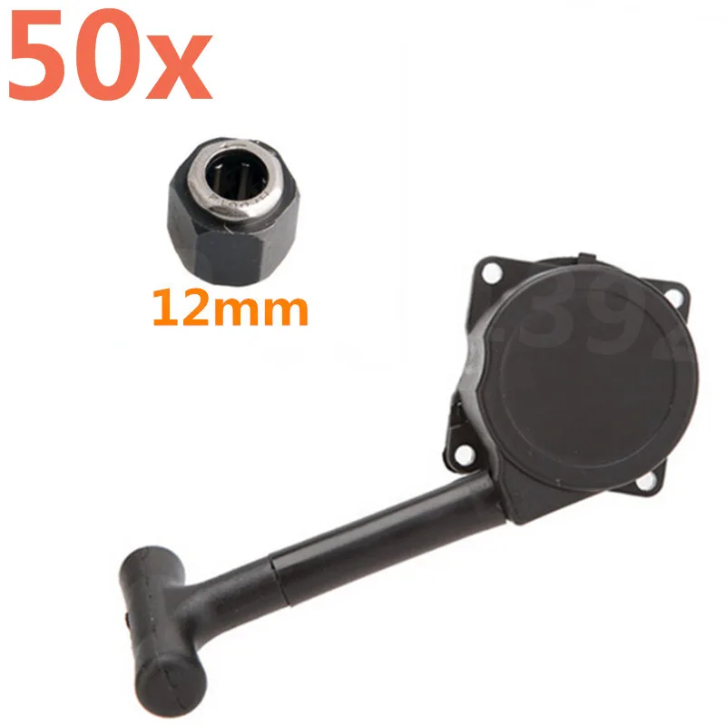 50Set/Lot R020 Pull Starter And R025 Hex One-Way Bearing 12mm for VX 18 21&SH 18 21 Engine RC Car HSP Himoto Redcat