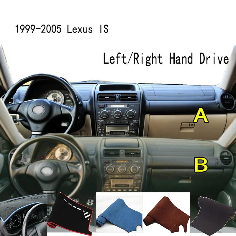 For 1999-2005 Lexus IS 200 GXE10 300 Accessories Dashboard Cover Instrument Panel Dash Mat Dashmat Protective Pad