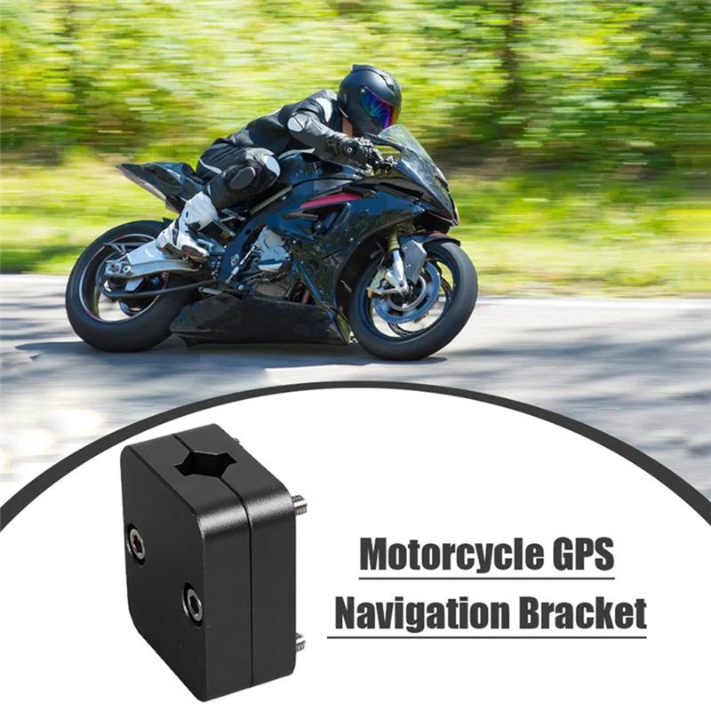 

Rustproof Anti-Vibration GPS Mount Holder 12-16Mm Motorcycle Gps Navigation Bracket Easy Installation