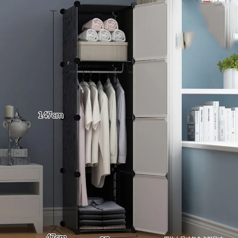 

Home Space Saving Wardrobe Storage Drawers Partitions Minimalism Accent Wardrobe Clothes Guarda Roupa Lounge Suite Furniture