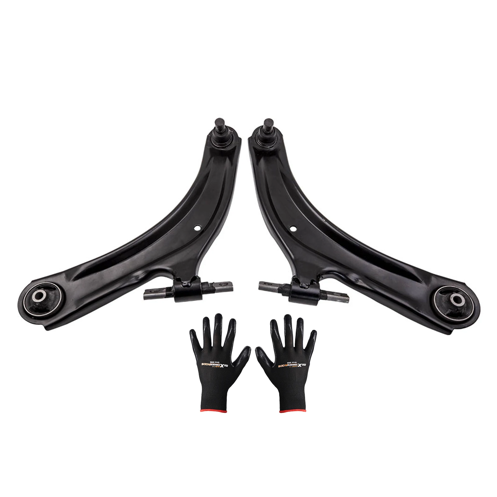 Coppia di Bracci Oscillanti per Sospensione Anteriore per Nissan Qashqai / Qashqai +2 (J10) 2007-2013