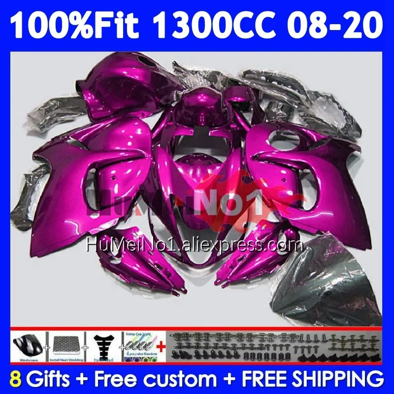 Fairing For SUZUKI GSXR 1300 Hayabusa Pearl rose GSXR-1300 127No.143 GSXR1300 2008 2009 2010 2011 2012 2013 14 15 16 17 18 19 20