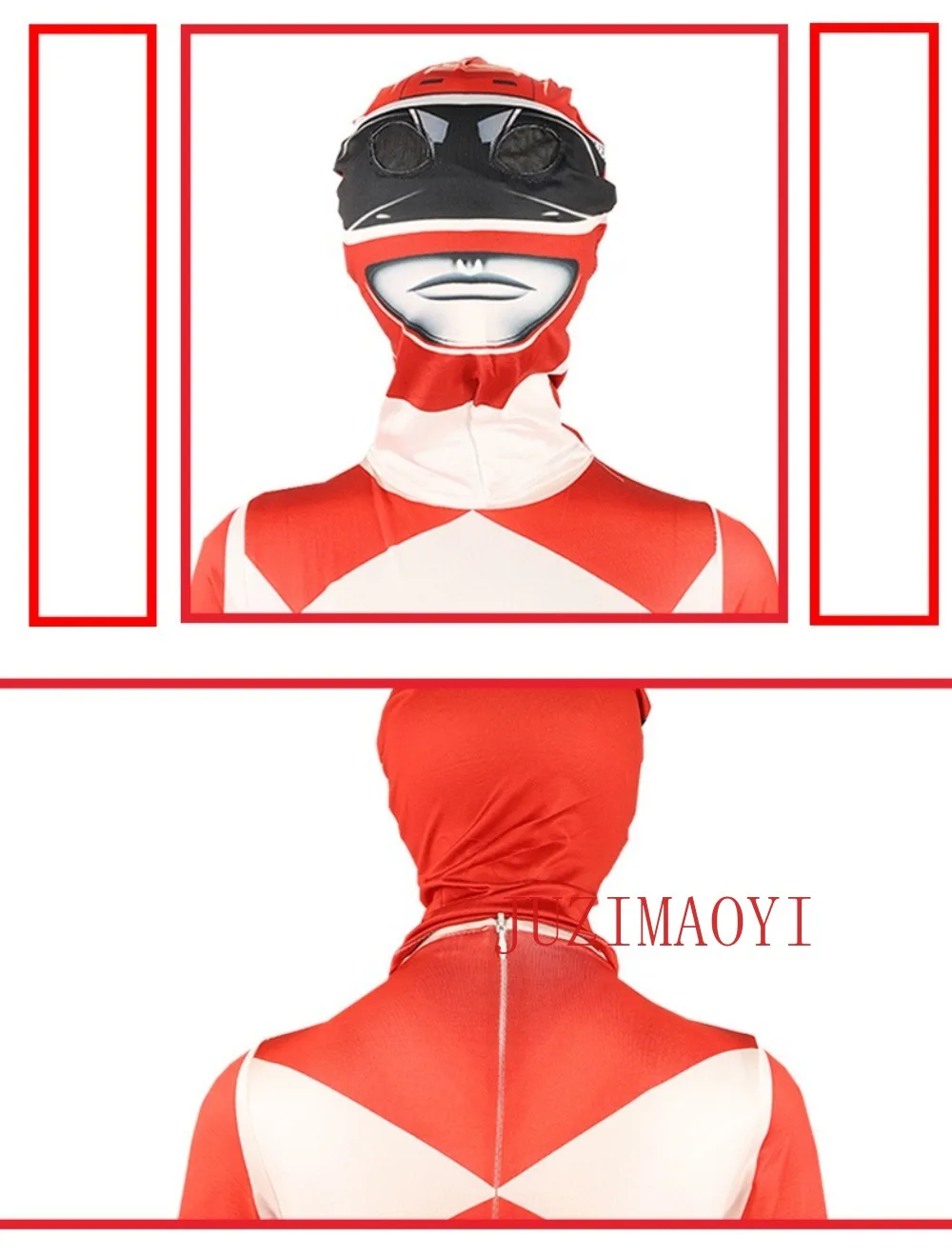 Adult Power Morpher Superhero Samurai Sentai Shinkenger Rangers Cosplay Fantasia Halloween Costume Mask For Men