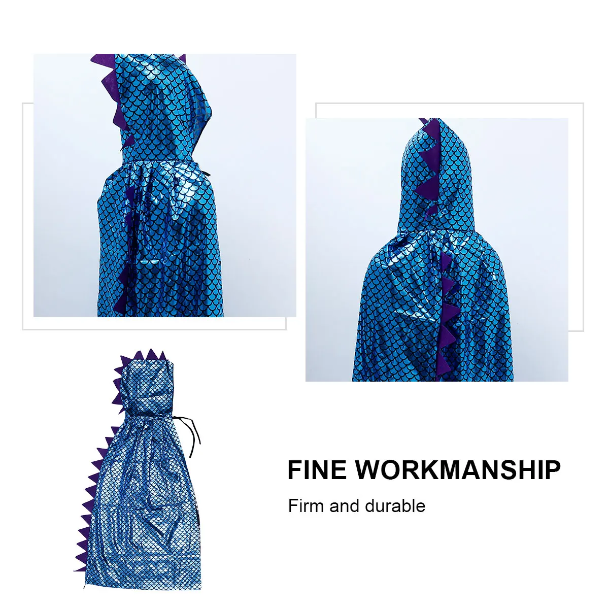 

1pc Dinosaur Cloak Kids Halloween Costume Lightweight Comfortable Toddler Halloween Cloak Fabric Party Decorations DIY
