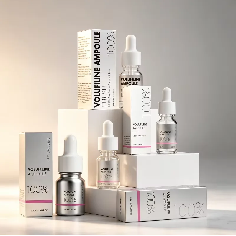 Volufiline 100% Plump Essence Bottle Tender Skin Deeply Moisturize Increase Skin Elasticity Improve Dryness Dullness Rough New
