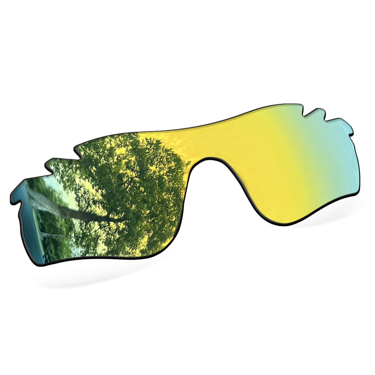 24K Gold Polarized Replacement Lenses for Oakley RadarLock Path Vented OO9181 Asian Fit OO9206 – Multiple Color Options