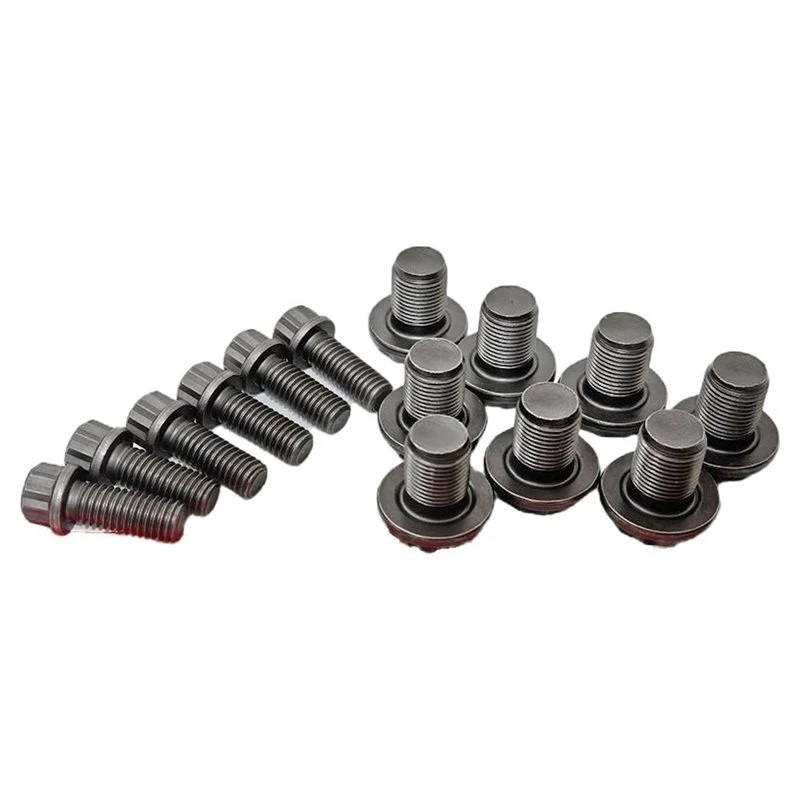 Practical Clutch Flywheel Pressure Plate Flange Bolt Set-For Honda For Civic K20 K24 14Pcs 90011-PNA-B00 90034-P10-A01