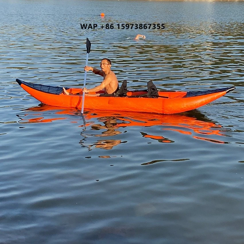 Hot Sale PVC Inflatable Foldable Kayak for Fishing Racing Water Park