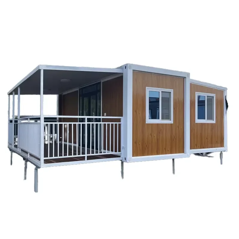 for Easy-to-install Container House 20ft 40ft Foldable Steel 2 3 4 Room Prefabricated House