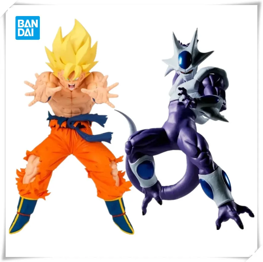 

Bandai Original BANPRESTO Anime DRAGON BALL MATCH MAKERS Super Saiyan Son Goku VS Cooler Action Figure Model Collectible Toy