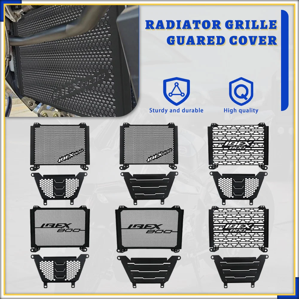 

Защитная крышка решетки радиатора для CFMOTO CF MOTO IBEX800 IBEX 800 S/T 2021-2023 2024 2025, крышка защитной пластины двигателя