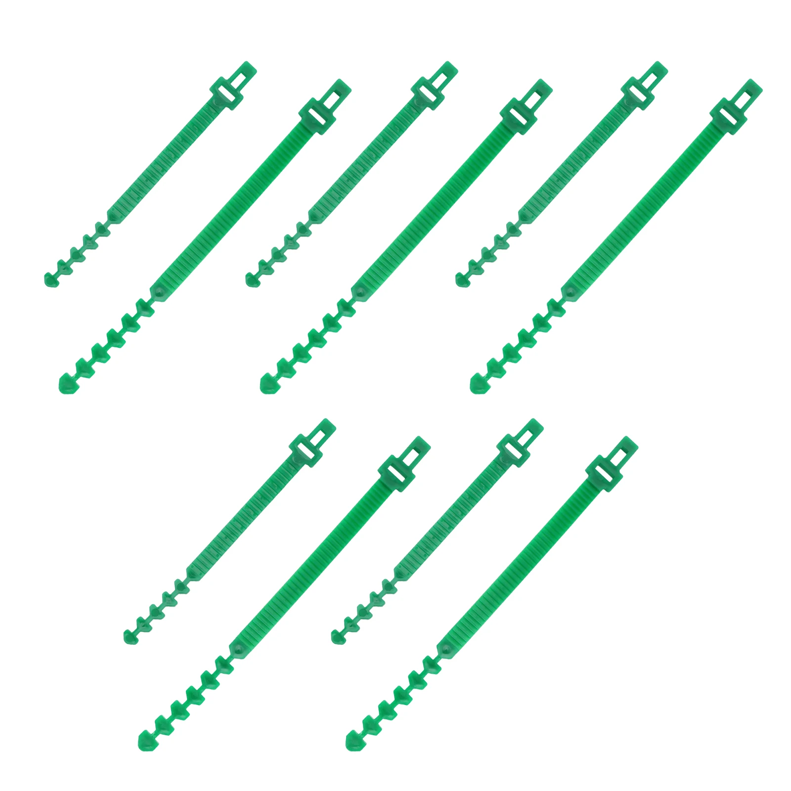 

10 Pcs Ties Strong Tree Tie Support PVC Adjustable Plant Tie Plant Tree Straps Non Damaging Support Durable Reusable