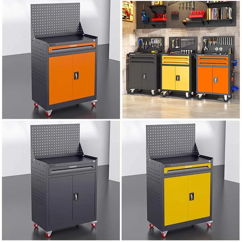 Tool Cart Mobile Multifunctional Workshop  Auto Repair AndRepair Cabinet  Hardware Toolbox  Workbench With Drawers