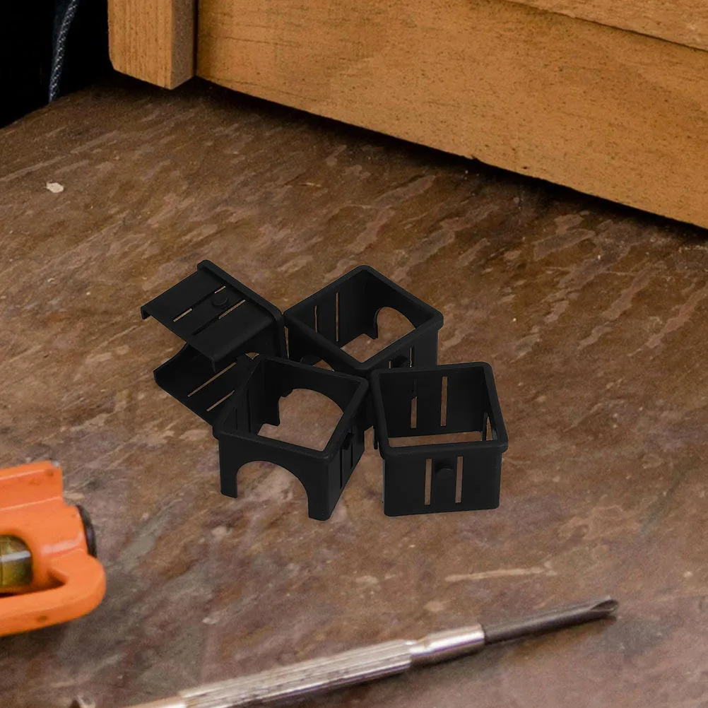 

6pcs Hollow Square Tube Slide Sleeve Inner Glide Sleeve For Fitness Gear Low Friction Bushing With Pressure Distribution -