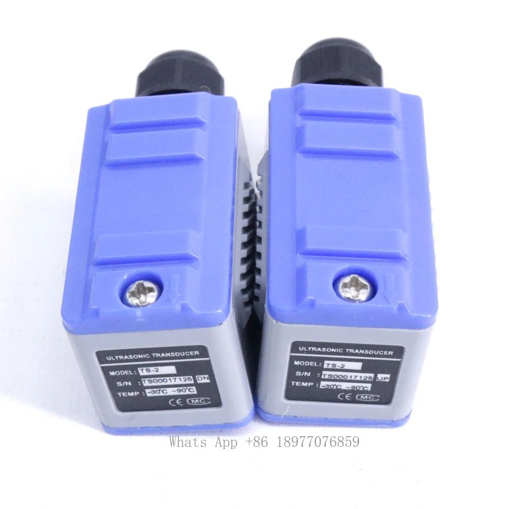 TUF-2000B+TS-2 Digital Ultrasonic Liquid Flowmeter Range DN15mm-100mm Wall Mounted Type IP67 Water Flow Meter