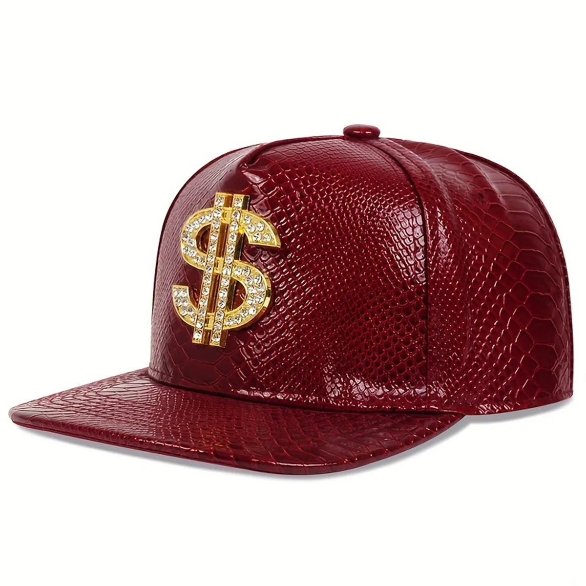 Leather Metallic Dollar Sign B - Leather Work Hat 评论和价格