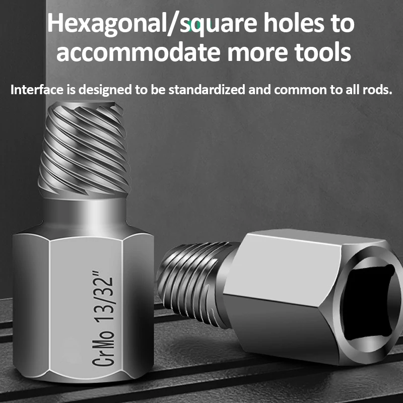 Universal Damaged Screw Extractor Easy Out Bolt Extractor Set Bolt Stud Remover Tool Drill Set Broken Speed Out Bolt Extractor