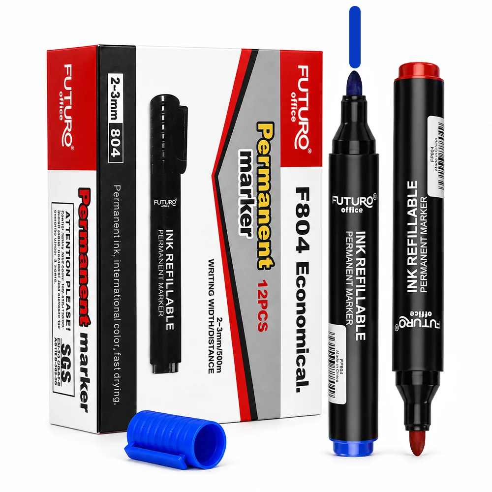 Ensemble de marqueurs permanents imperméables et résistants à la décoloration, stylos marqueurs pour peinture, marquage du métal, du bois, de la pierre, fournitures de bureau pour Graffiti, DIY, 4/10 pièces