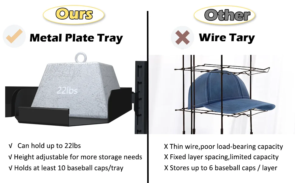 hat rack display stand