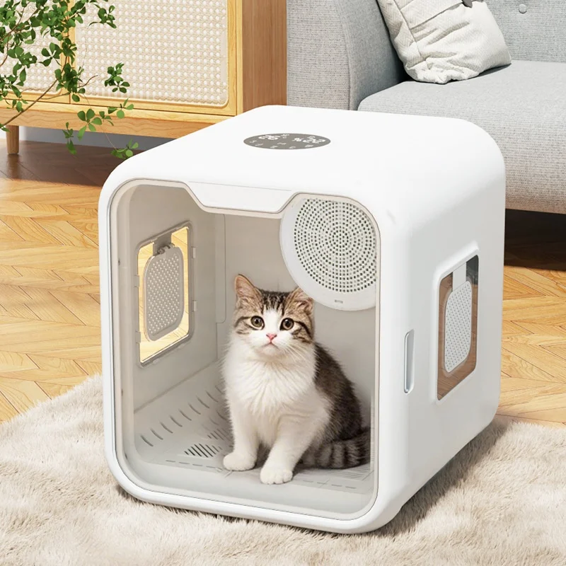 Automatic pet hair dryer box Ultra-quiet intelligent temperature control 360 high-efficiency cat and puppy hair dryer box