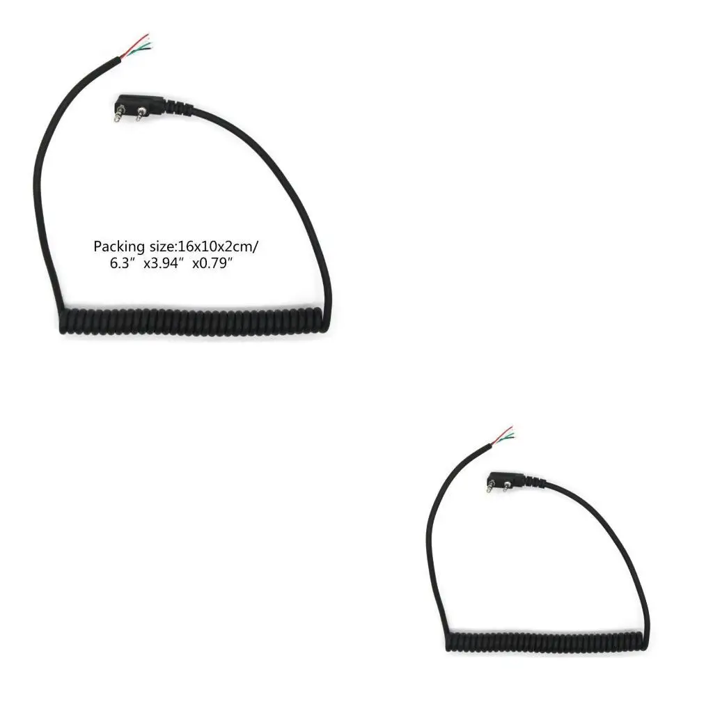 

Подходит для UV5R для TK-240 Linton, ручной микрофон, рация, динамик,