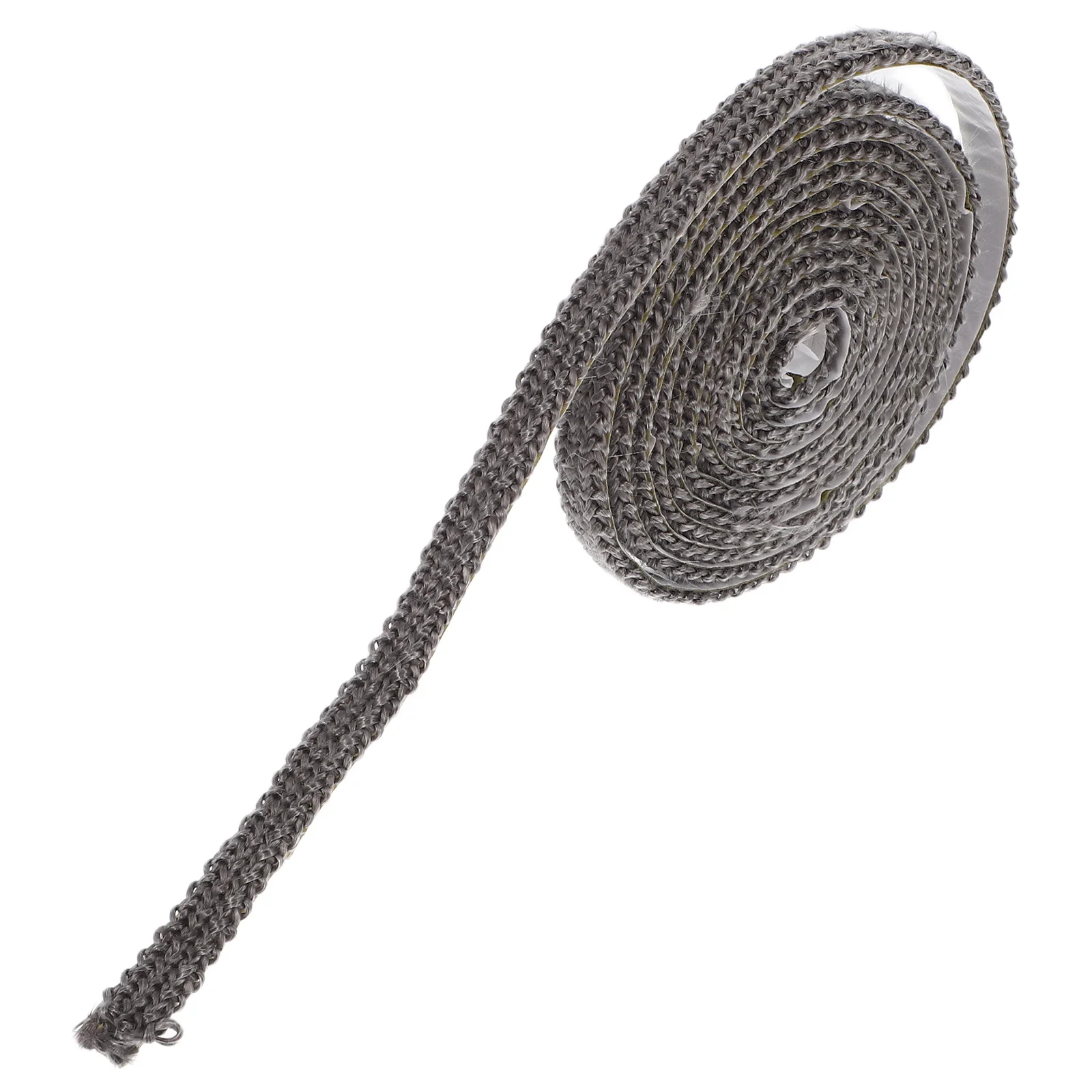 

Self-Adhesive Flat Fireplace Gasket Tape High Temp Resistant Fiberglass Seal for Indoor Wood Burning Stove Door Repair
