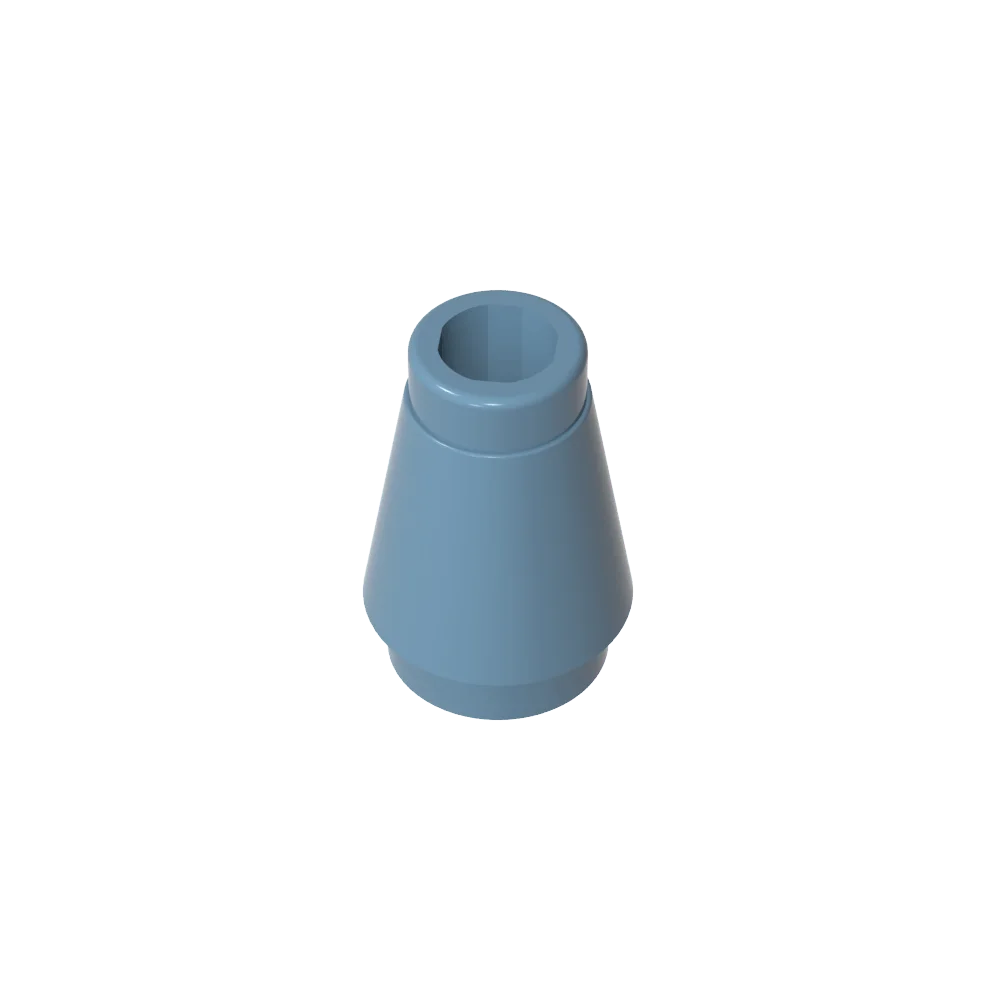 Gobricks GDS-606 NASE CONE KLEIN 1X1 kompatibel mit Lego 4589 6188 59900 64288 DIY-Lernbausteinen für Kinder