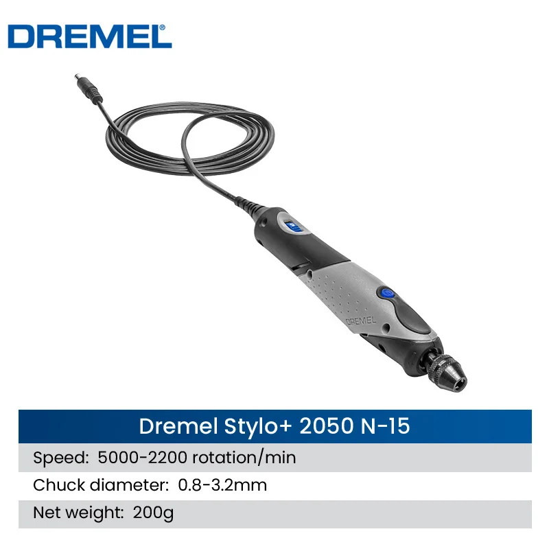 Dremel Stylo 2050 Engraving Machine 5 Gears Variable Speed Electric Grinder Jade Jewelry Glass Engraver Pen DIY Power Tool