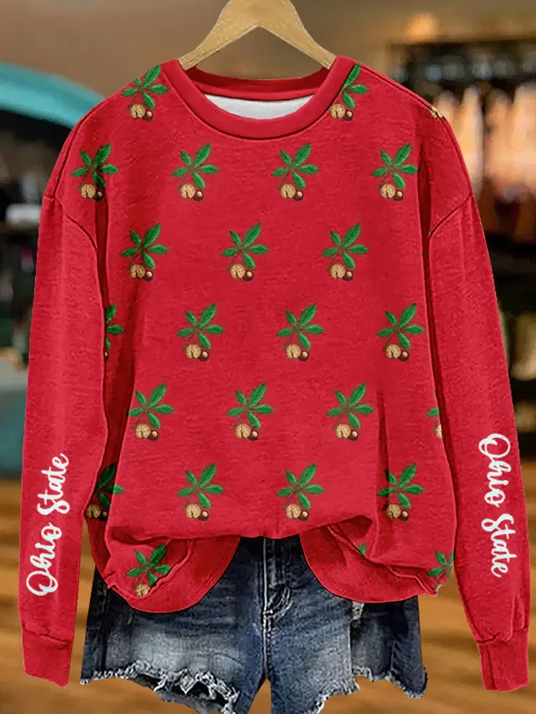 Christmas Buckeye Gameday  Sweatshirt