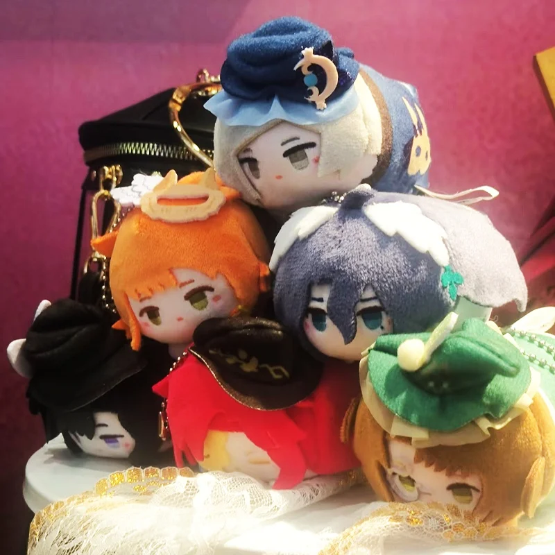 

Официальный оригинальный плюшевый брелок-маска Reverse 1999 в коробке, лежачая кукла-персонаж аниме-игры для коллекции фанатов Bilibili