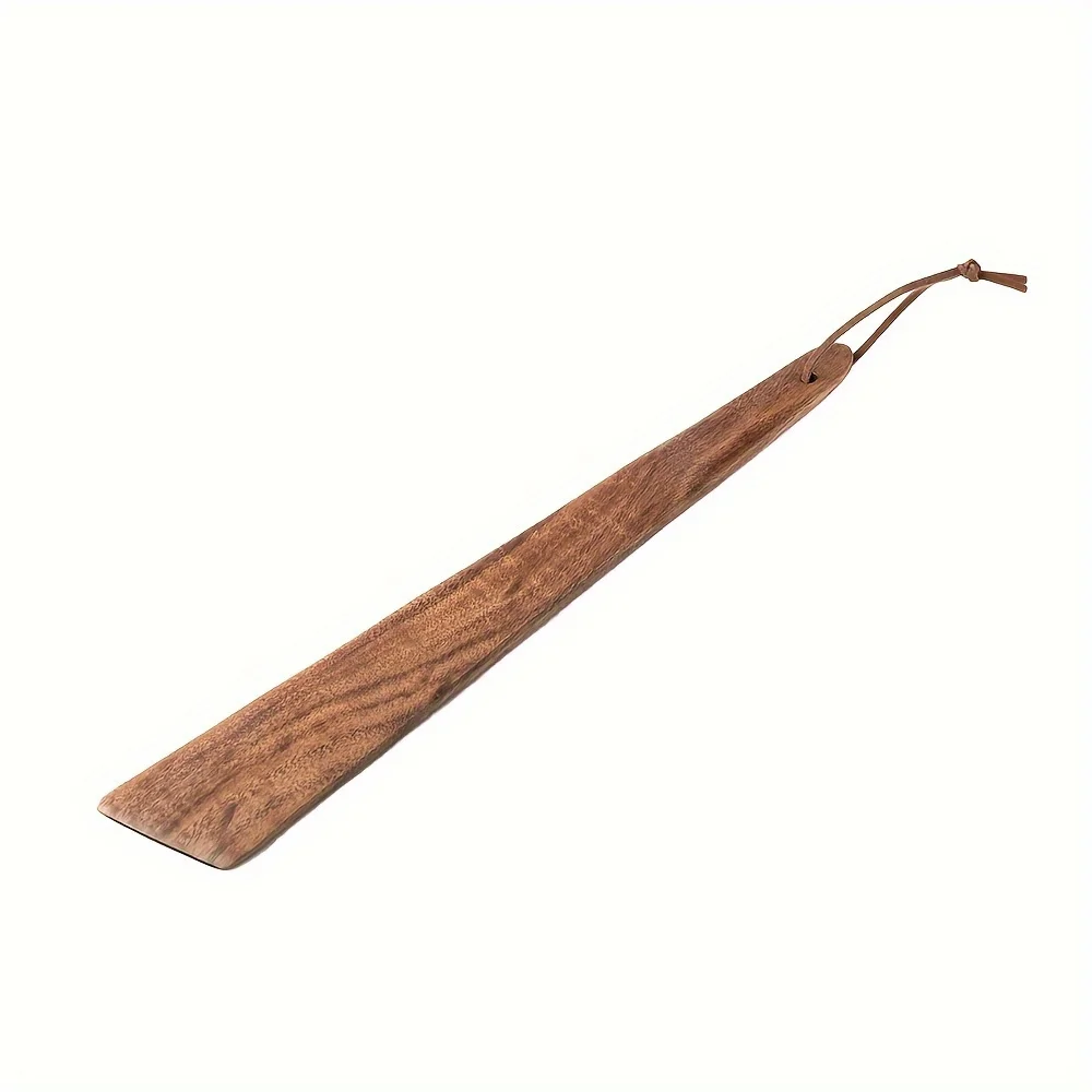 1 Stück tragbarer Outdoor-Spatel, kreativer rutschfester Holzsuppenlöffel für Camping und Reisen, leicht und langlebig, Küchenzubehör – Detail 1