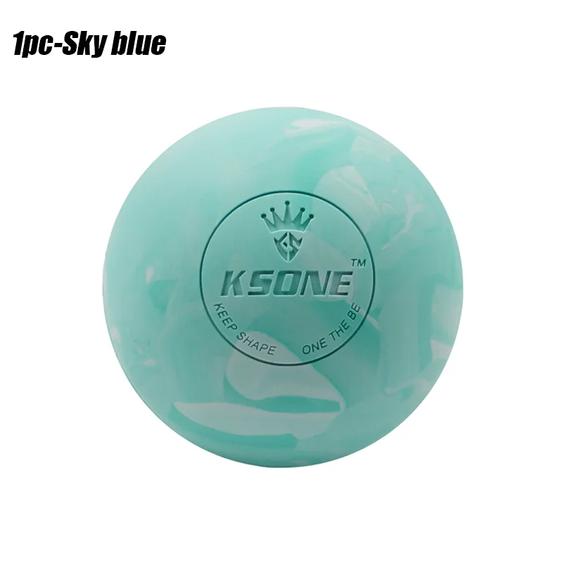 One Piece Yoga Massage Ball Fascia Ball Solid Rubber Ball Mixed Color Muscle Relaxation Ball For Muscle Recovery