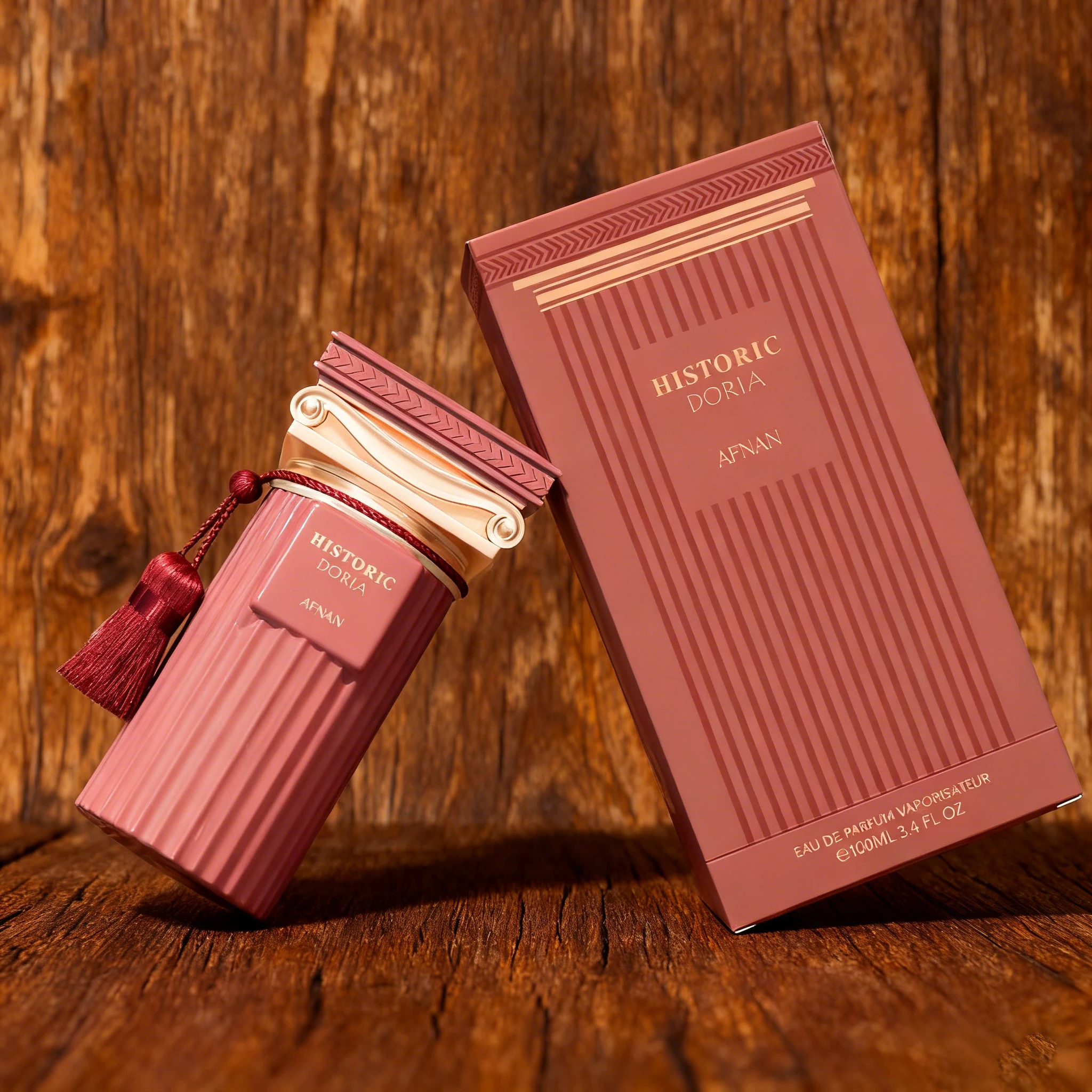 

Парфюмерный спрей Afnan History Series Doria 100 мл — верхние ноты из кожуры лимона, малины (ягодки), и цвет апельсина, с флорой