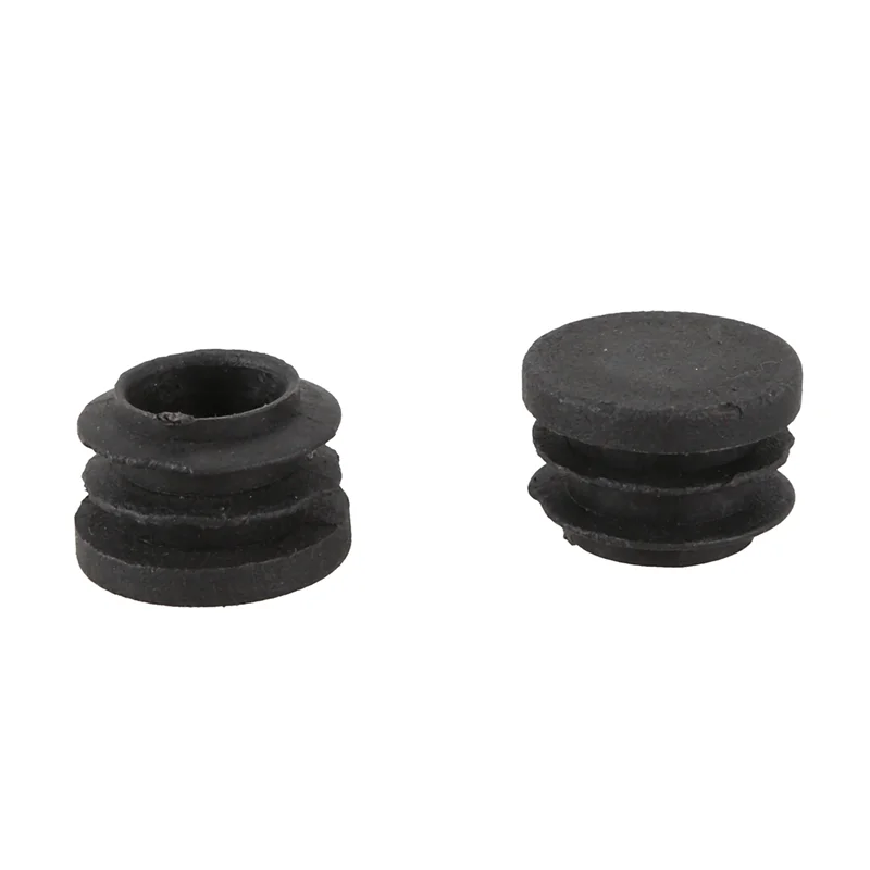 THIVN-Round Table Chair Leg Tube Pipe Insert End Cap 19Mm Dia 240Pcs Black