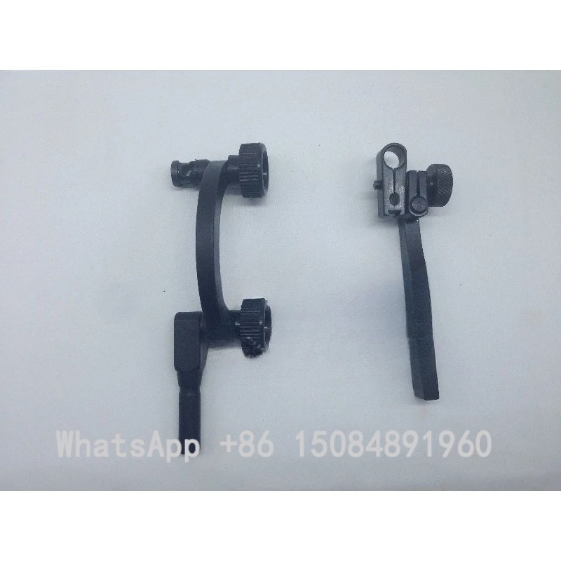 1pc Height ruler extension rod, connector, lever dial meter gripper, clamp head