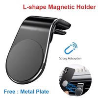Magnetic Car Phone Holder Air Vent Clip Mount Rotation Cellphone GPS Support For Xiaomi Red Mi Huawei Samsung Phone Stand in Car