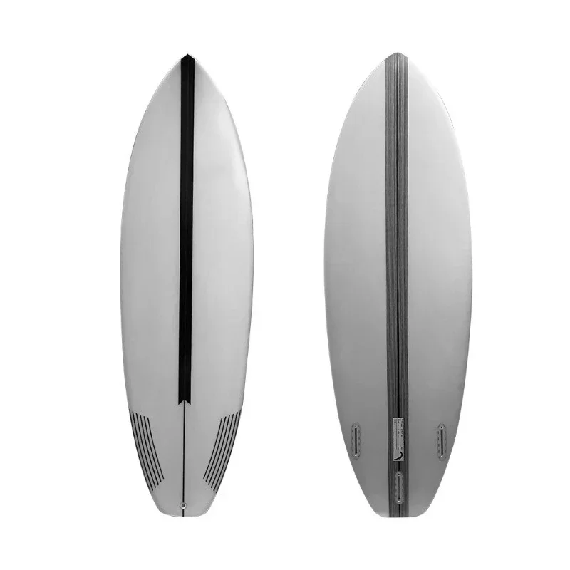 

Non-inflatable surfboard, black and white adult paddle board, foam surfboard